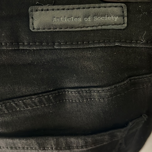 NWT✨ Articles of Society 🖤 Black 🫶🏾 Ankle Skinny Jeans - Picture 9 of 10